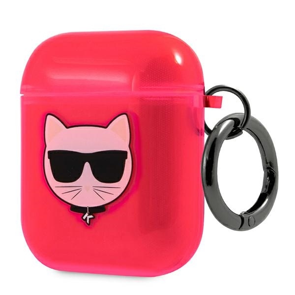 Original Case KARL LAGERFELD Choupette KLA2UCHFP for AirPods pink - Toptel  Akcesoria GSM