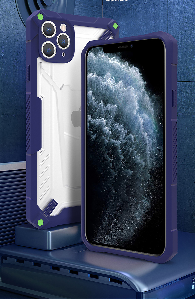 Tel Protect Hybrid Case do Iphone 11 Pro Granatowy