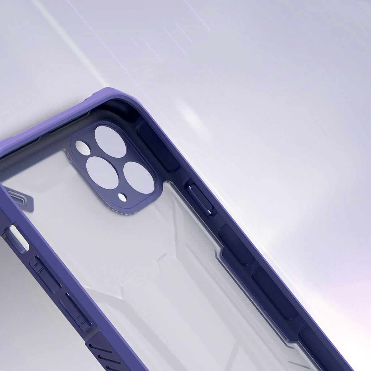 Tel Protect Hybrid Case do Iphone 11 Pro Granatowy