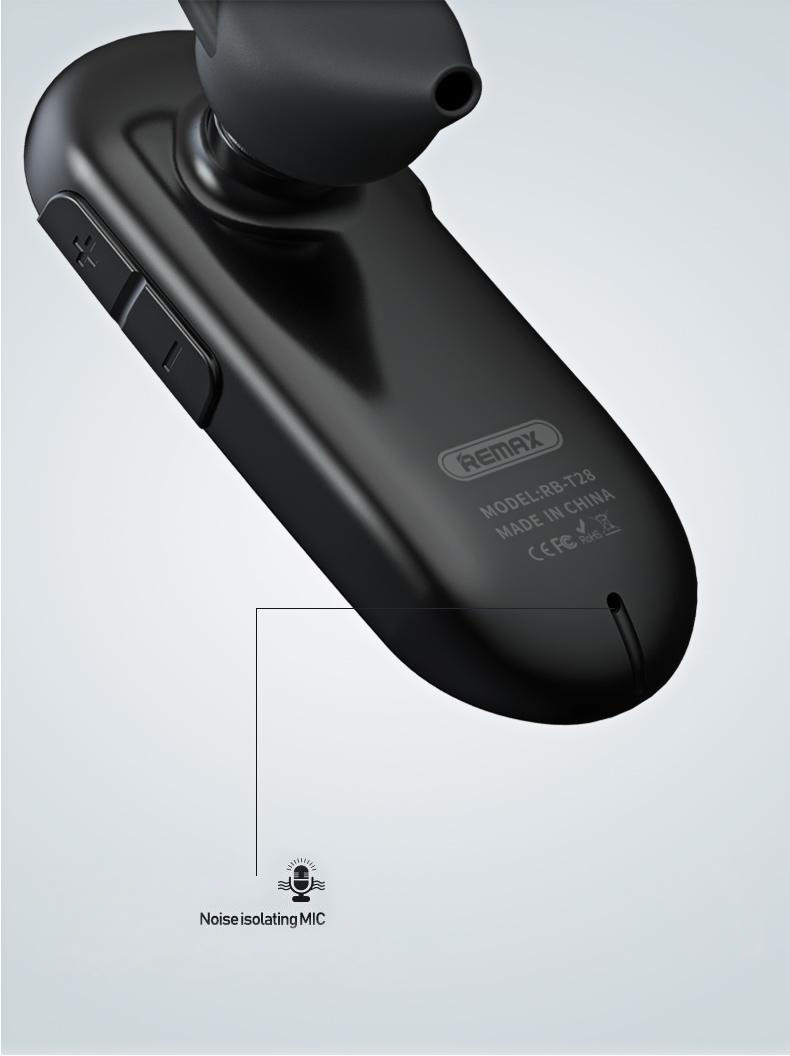 REMAX Słuchawka Bluetooth - RB-T28 (multi-point+EDR) Biały