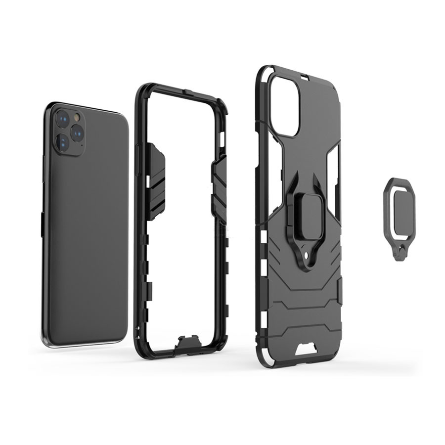 Ring Armor Case do Samsung Galaxy A13 5G/A04S Czarny