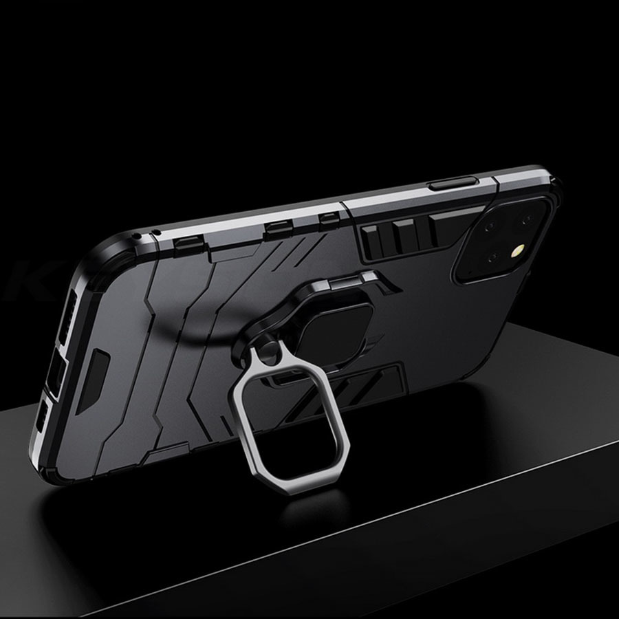 Ring Armor Case do Samsung Galaxy A13 5G/A04S Czarny