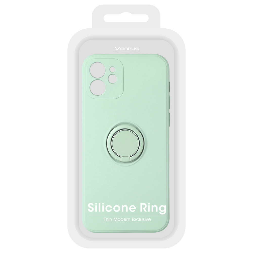 Vennus Silicone Ring do Iphone 11 Pro Miętowy