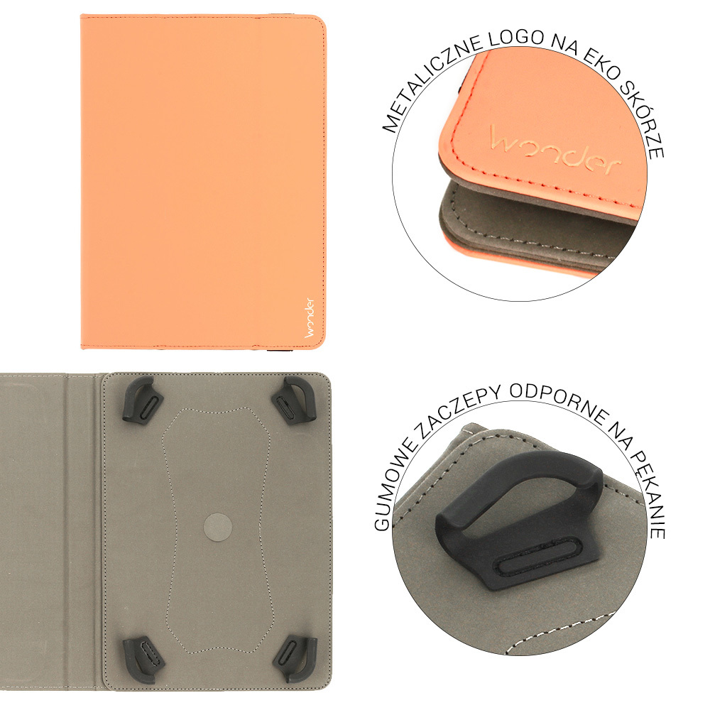 Wonder Soft Tablet Case 10 cali pomarańczowe