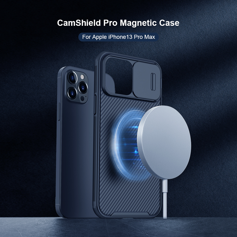 for iPhone 13 Pro Max Case Nillkin CamShield Flip Leather Case Slide Camera  Case Lens Back Cover for iPhone 13 13 Pro Max Case
