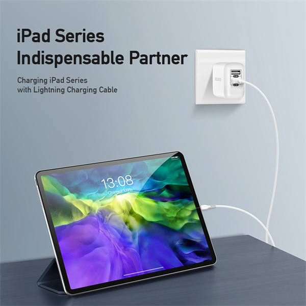 Ładowarka sieciowa Dux Ducis C10 - 2xUSB - 12W 2,4A biała