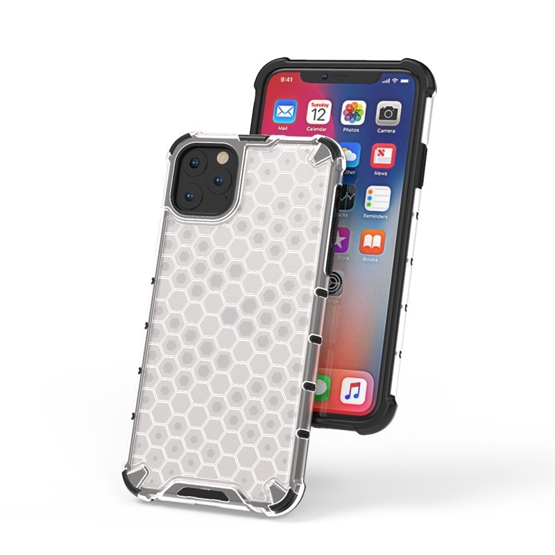 Kryt odolný Hexagonal pro Apple iPhone 13 Pro , barva černá