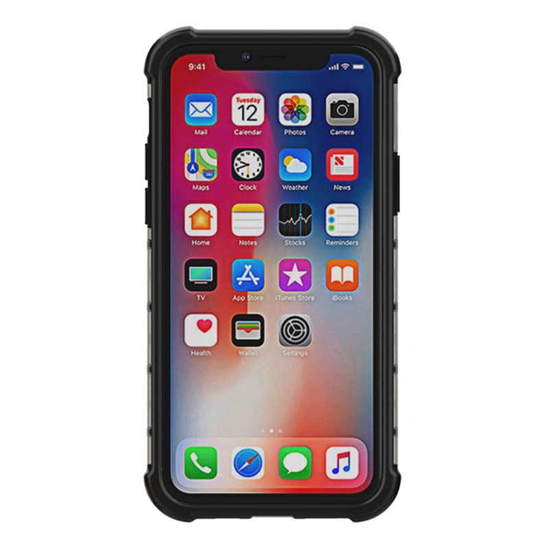 Kryt odolný Hexagonal pro Apple iPhone 13 Pro Max , barva černá