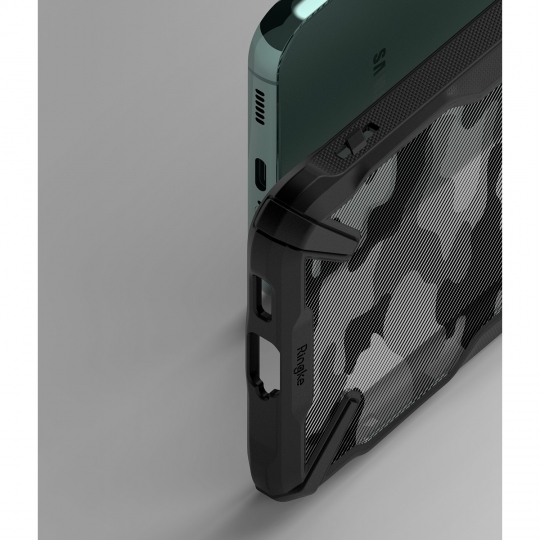 Etui RINGKE Fusion X do Galaxy S22 Plus - Camo Black