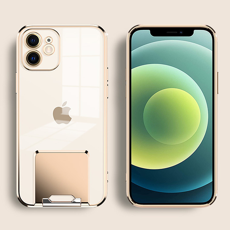Tel Protect Kickstand Luxury Case do Iphone 13 Pro Fioletowy