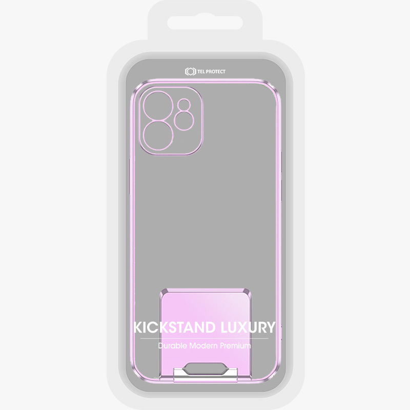 Tel Protect Kickstand Luxury Case do Iphone 11 Pro Max Fioletowy