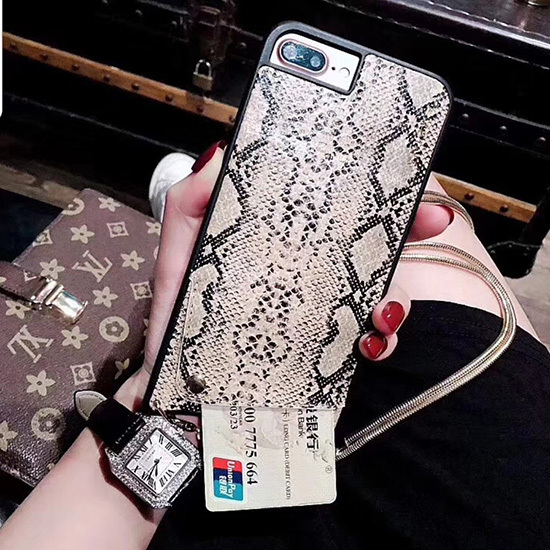 TOREBKA SNAKE Etui Skórzane do IPHONE XS MAX Biała