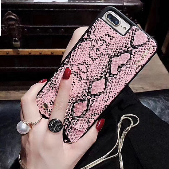 TOREBKA SNAKE Etui Skórzane do IPHONE XS MAX Biała