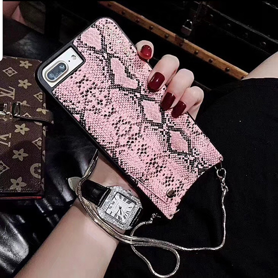 TOREBKA SNAKE Etui Skórzane do IPHONE XS MAX Biała