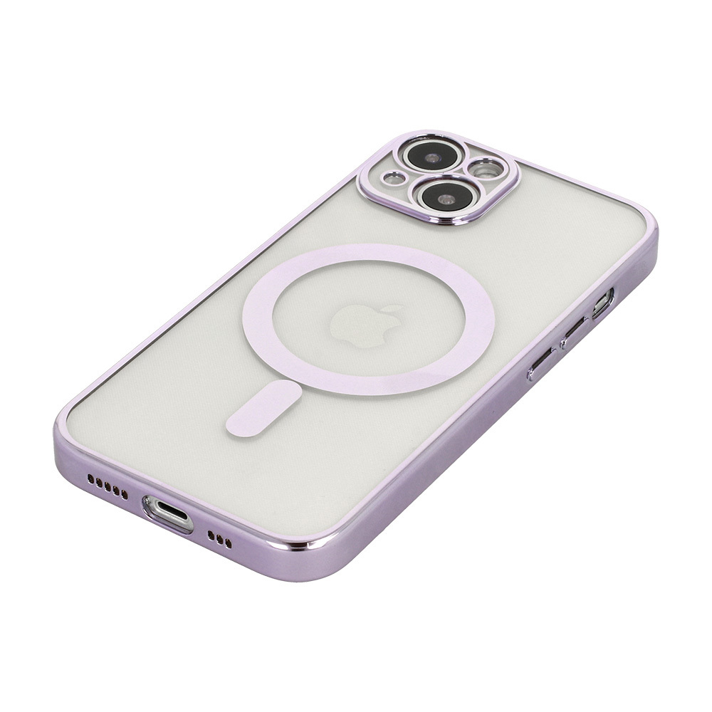 Tel Protect Magsafe Luxury Case do Iphone 13 Mini Fioletowy