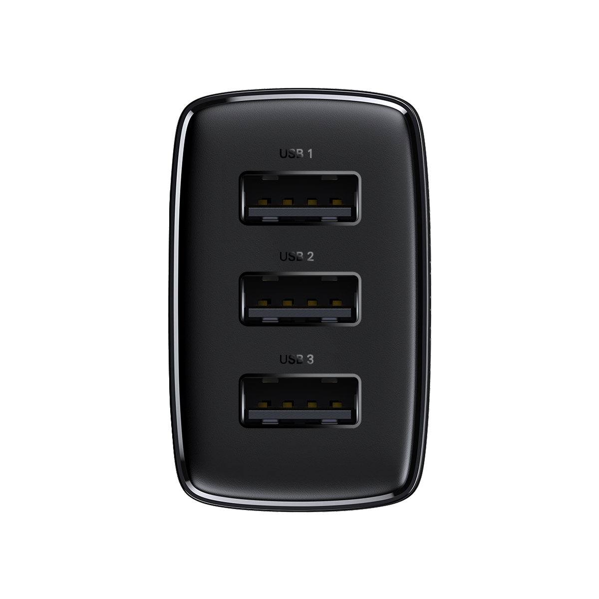 Baseus Ładowarka sieciowa Compact - 3xUSB - 17W (CCXJ020101) czarna