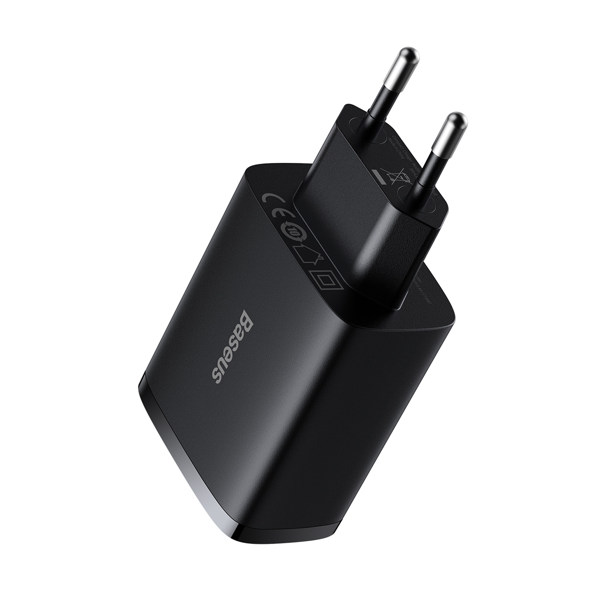 Baseus Ładowarka sieciowa Compact - 3xUSB - 17W (CCXJ020101) czarna