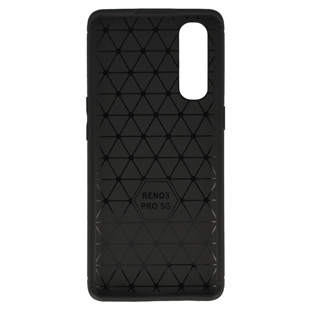Back Case CARBON do OPPO RENO3 PRO 5G Czarny