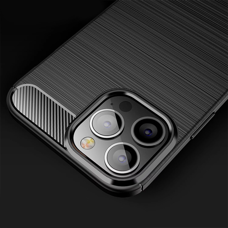 Back Case CARBON do OPPO RENO4 F Czarny