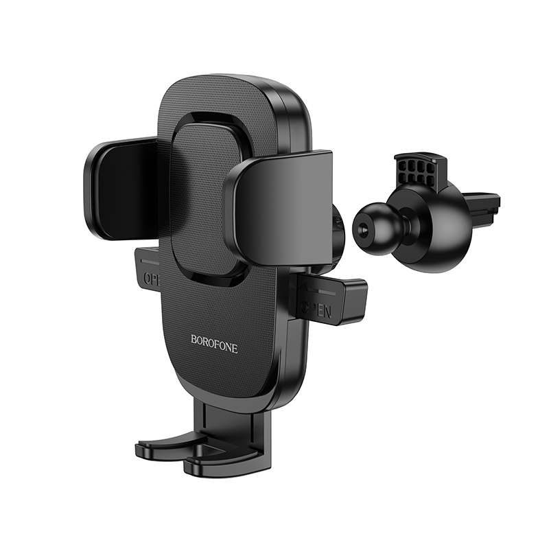 Borofone Držák do auta BH69, mechanický do ventilace, barva černá