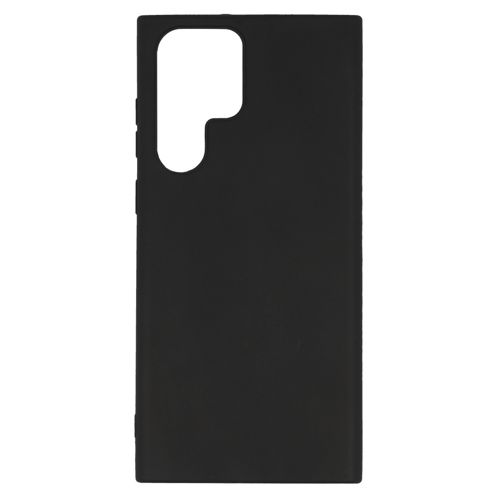 Back Case MATT do SAMSUNG GALAXY S22 ULTRA Czarny