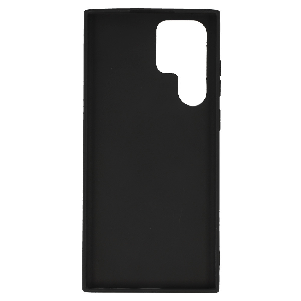 Back Case MATT do SAMSUNG GALAXY S22 ULTRA Czarny