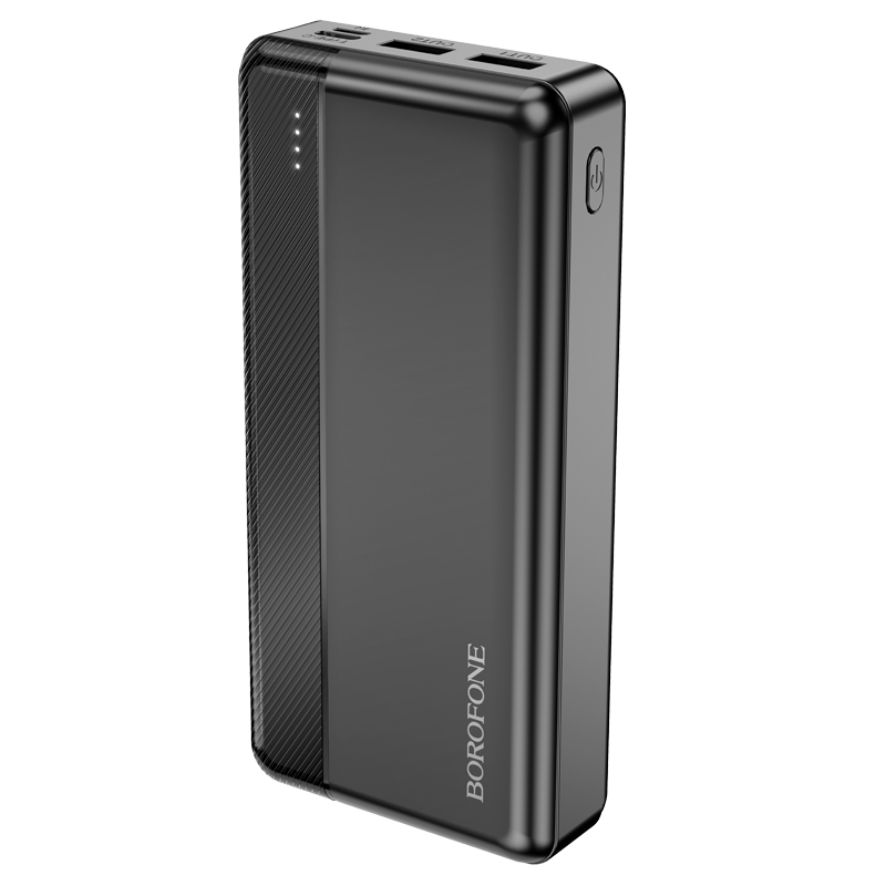 Borofone Power Bank 20000mAh BJ24A - 2xUSB - czarny