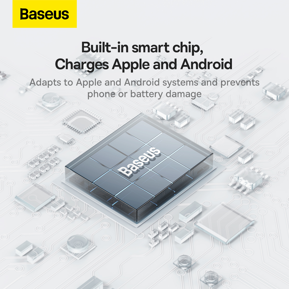 Baseus Ładowarka sieciowa Compact - 2xUSB - 10,5W (CCXJ010201) czarna