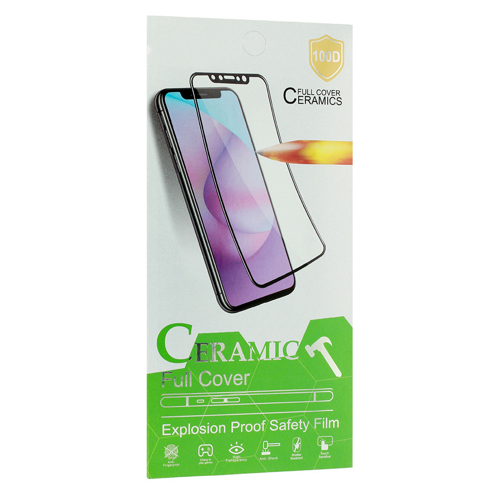 Hartowane szkło HARD CERAMIC do IPHONE 14 PRO MAX CZARNE