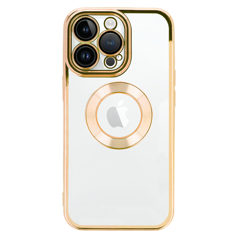 Beauty Clear Case do Iphone 12 Pro Max złoty