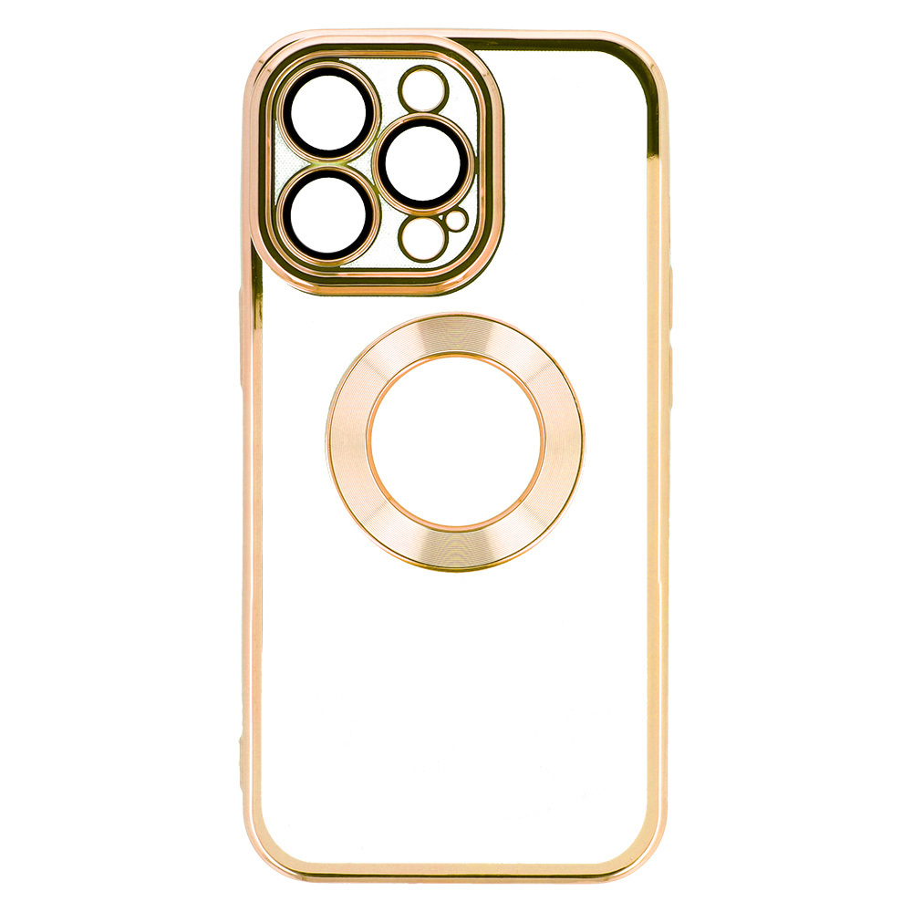 Beauty Clear Case do Iphone 12 Pro Max złoty
