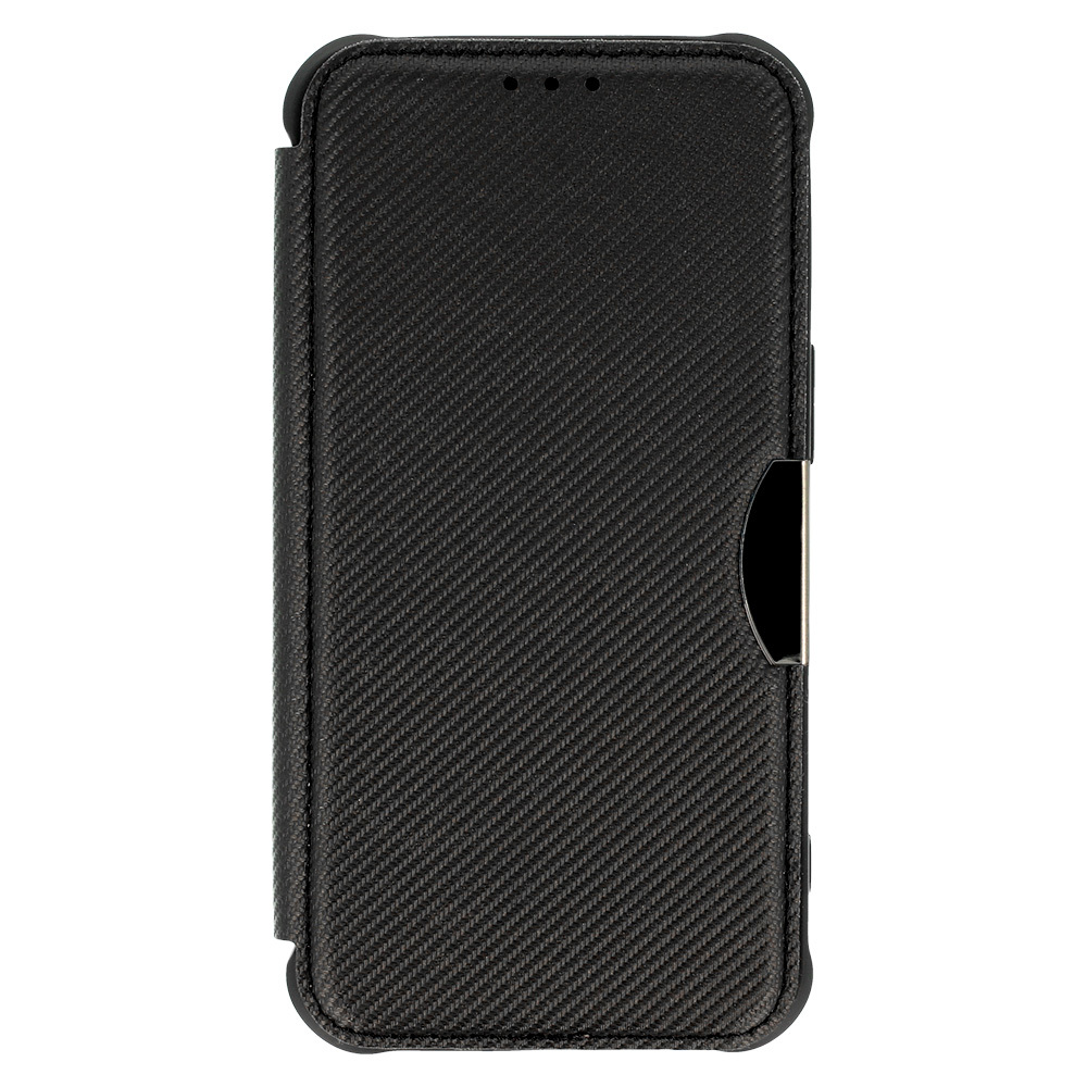Razor Carbon Book Case for Xiaomi Redmi 9A , barva černá