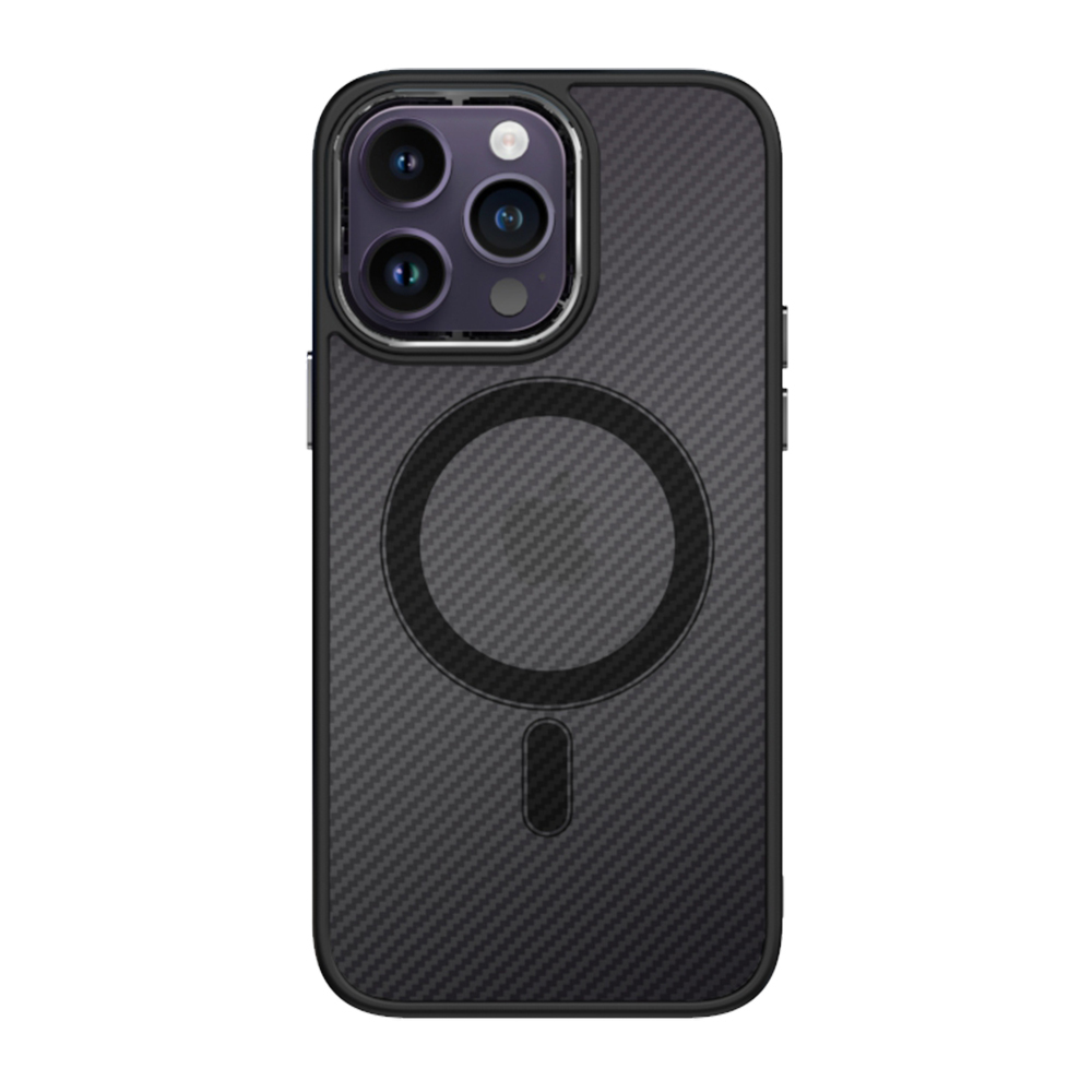 Tel Protect Magnetic Carbon Case do Iphone 14 Pro Czarny