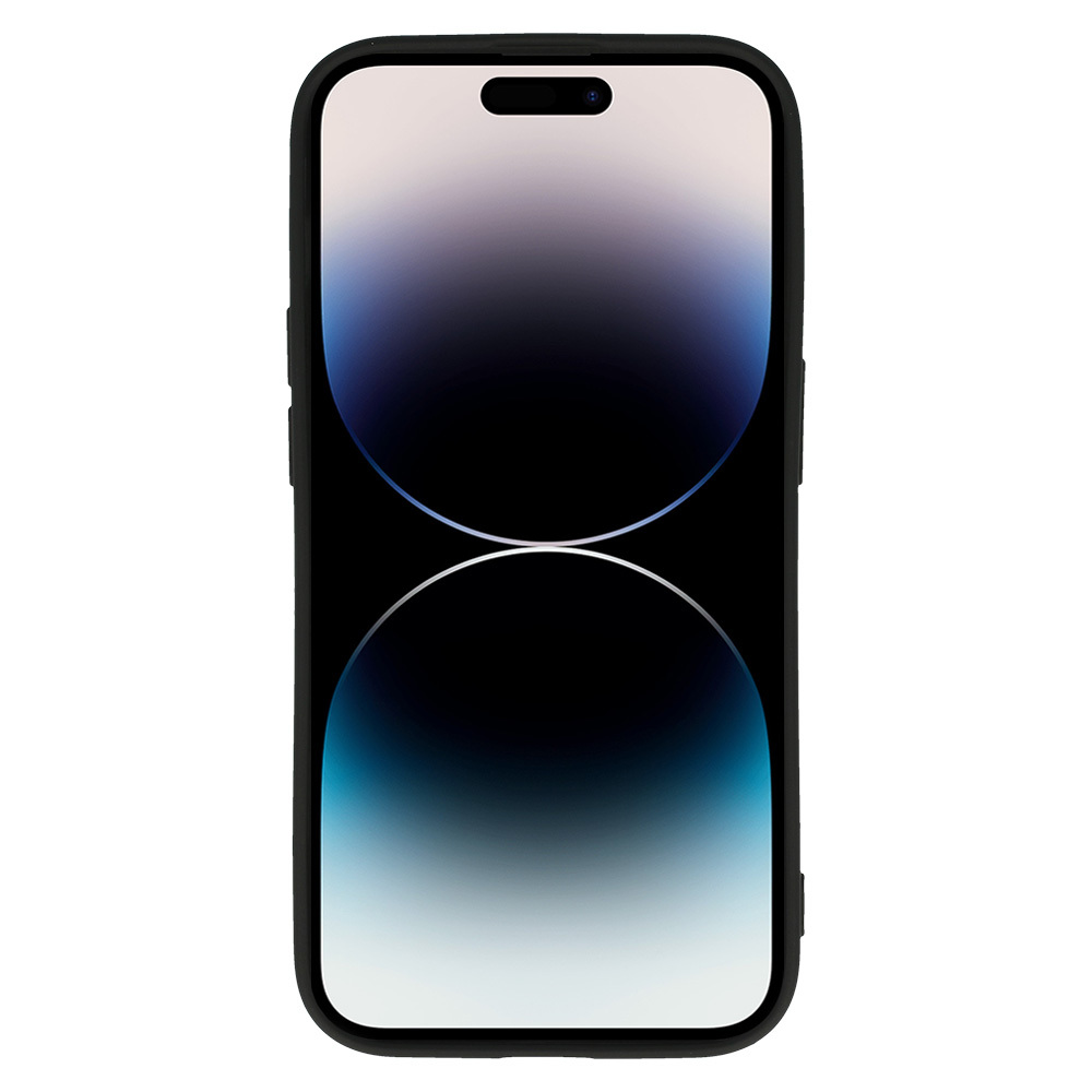Vennus Silicone Heart Case do Iphone 14 Pro wzór 1 czarny