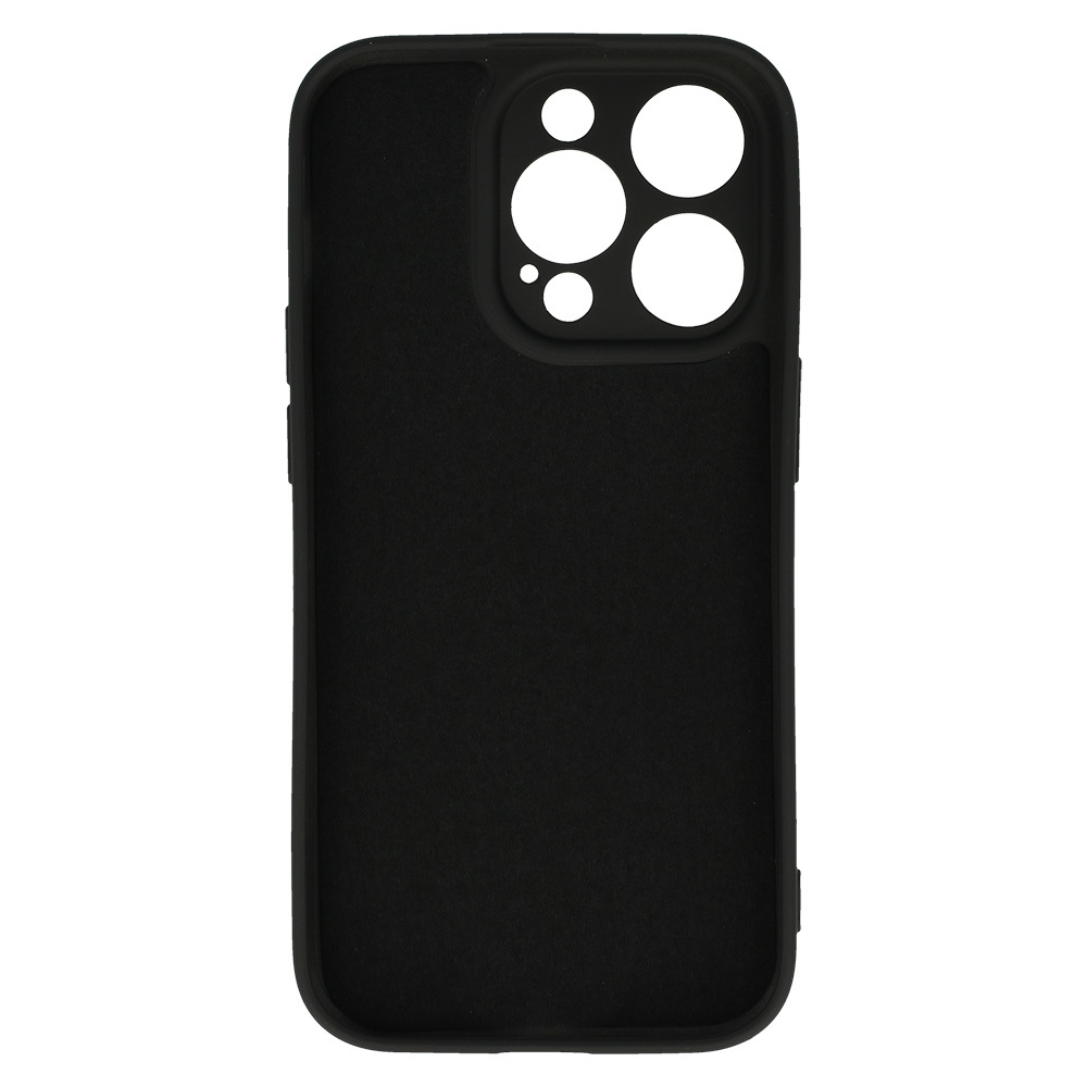 Vennus Silicone Heart Case do Iphone 14 Pro wzór 1 czarny