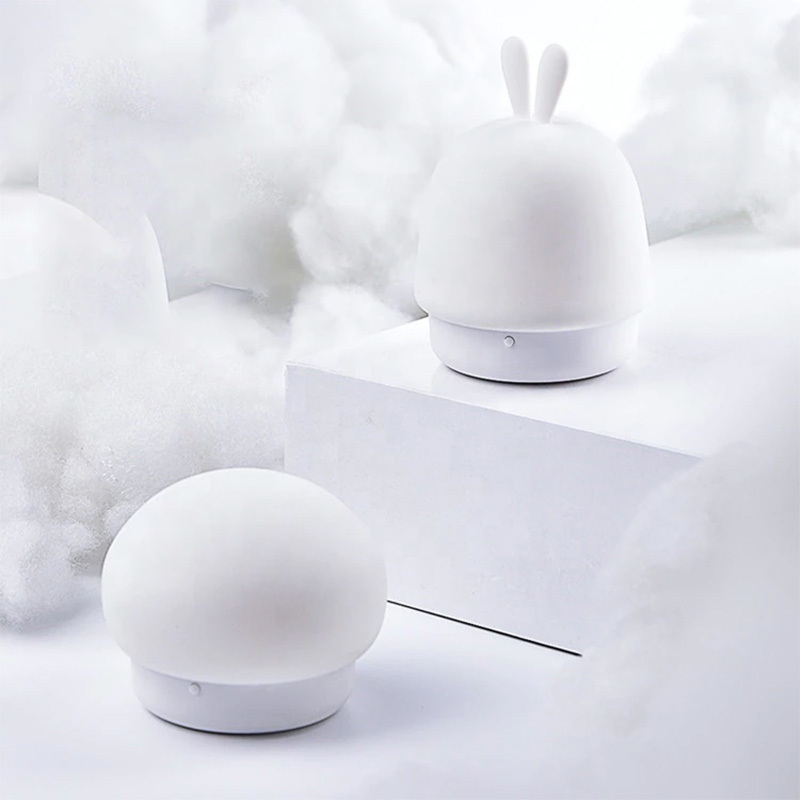 Lampka nocna W-008 Rabbit różowy