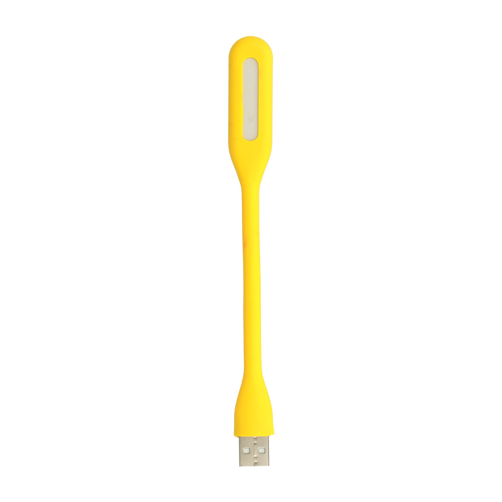 Lampka Mini LED Silikonowa USB Żółta