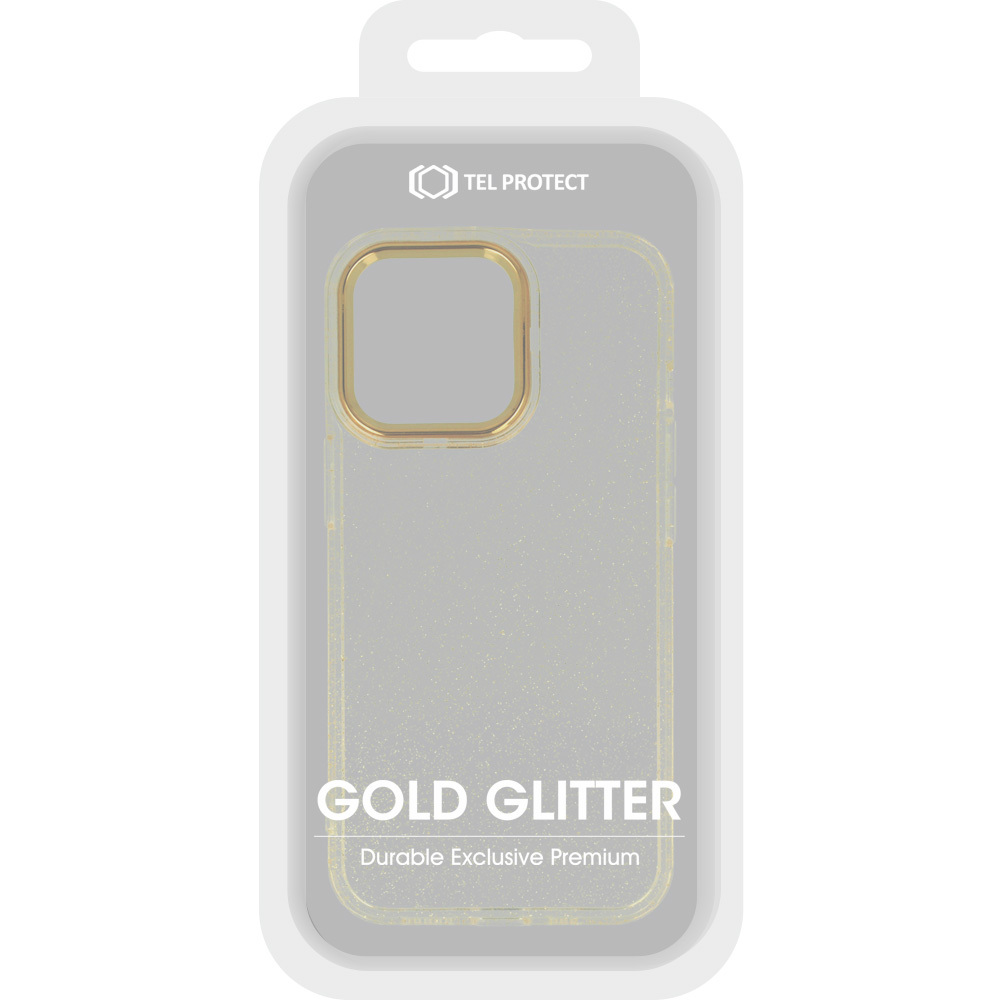 Tel Protect Gold Glitter Case do Iphone 11 złoty