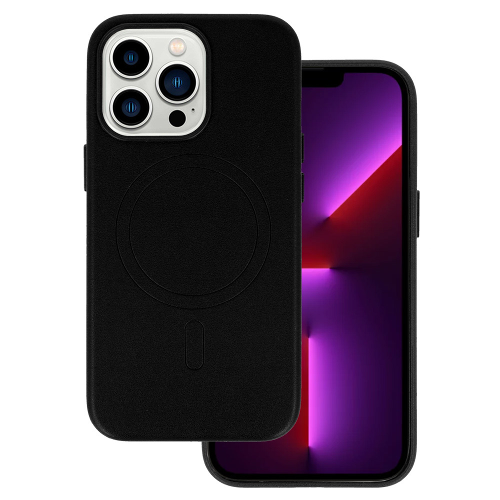 MagSafe Leather Case Iphone 13 Black Toptel Akcesoria GSM