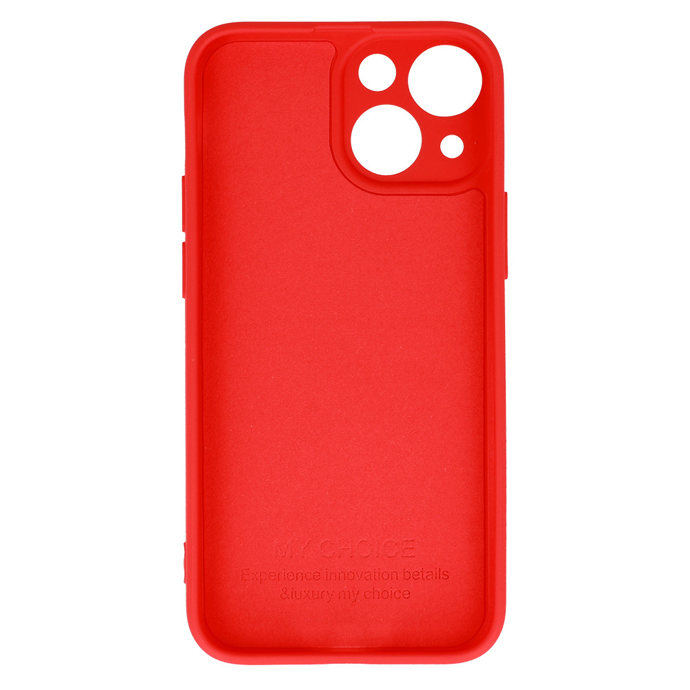 Kryt Vennus Heart Silicone pro Apple iPhone 14 Plus , design 1 , barva červená