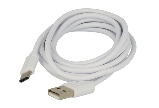 Kabel - USB na Typ C - 2 Metry BIAŁY
