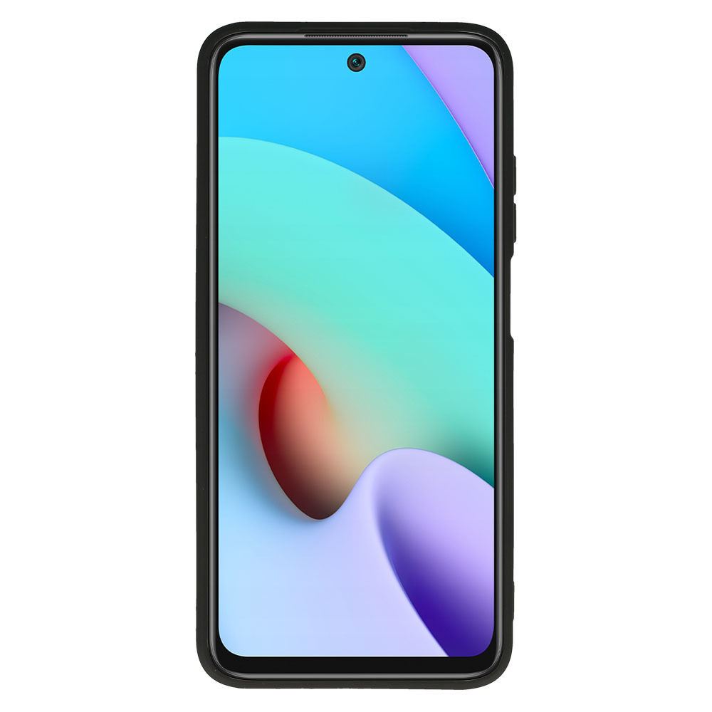 Kryt Vennus Heart Silicone pro Xiaomi Redmi 10 , design 1 , barva černá