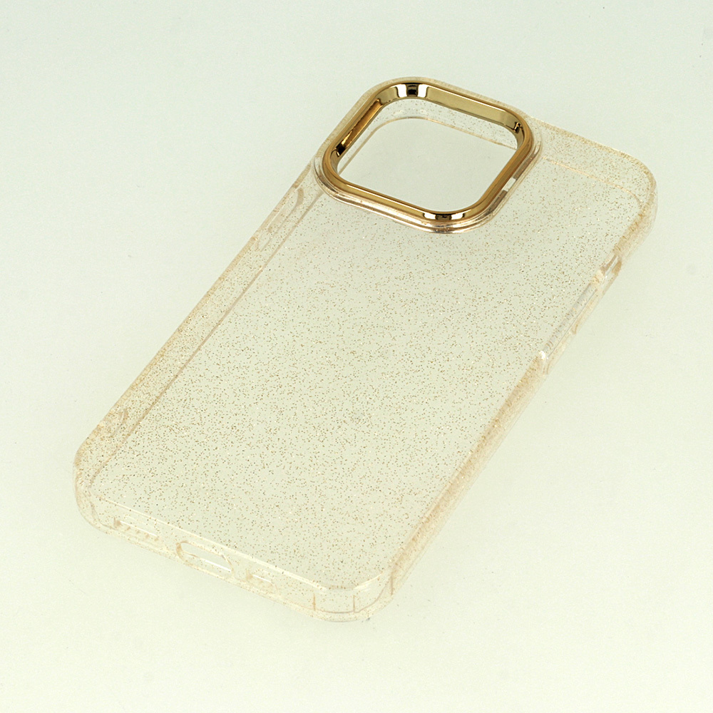 Tel Protect Gold Glitter Case do Iphone 14 złoty