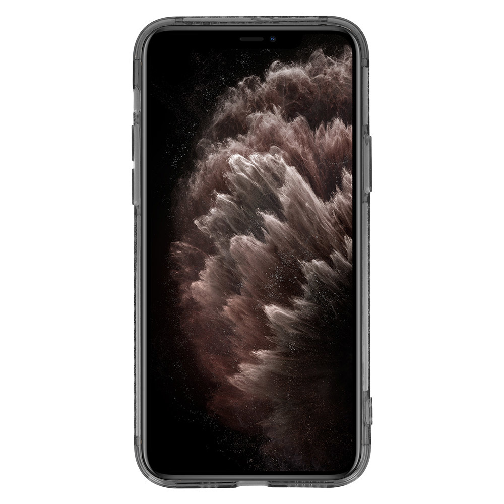 Crystal Diamond 2mm Case do Iphone 11 Pro Max Przezroczysty czarny
