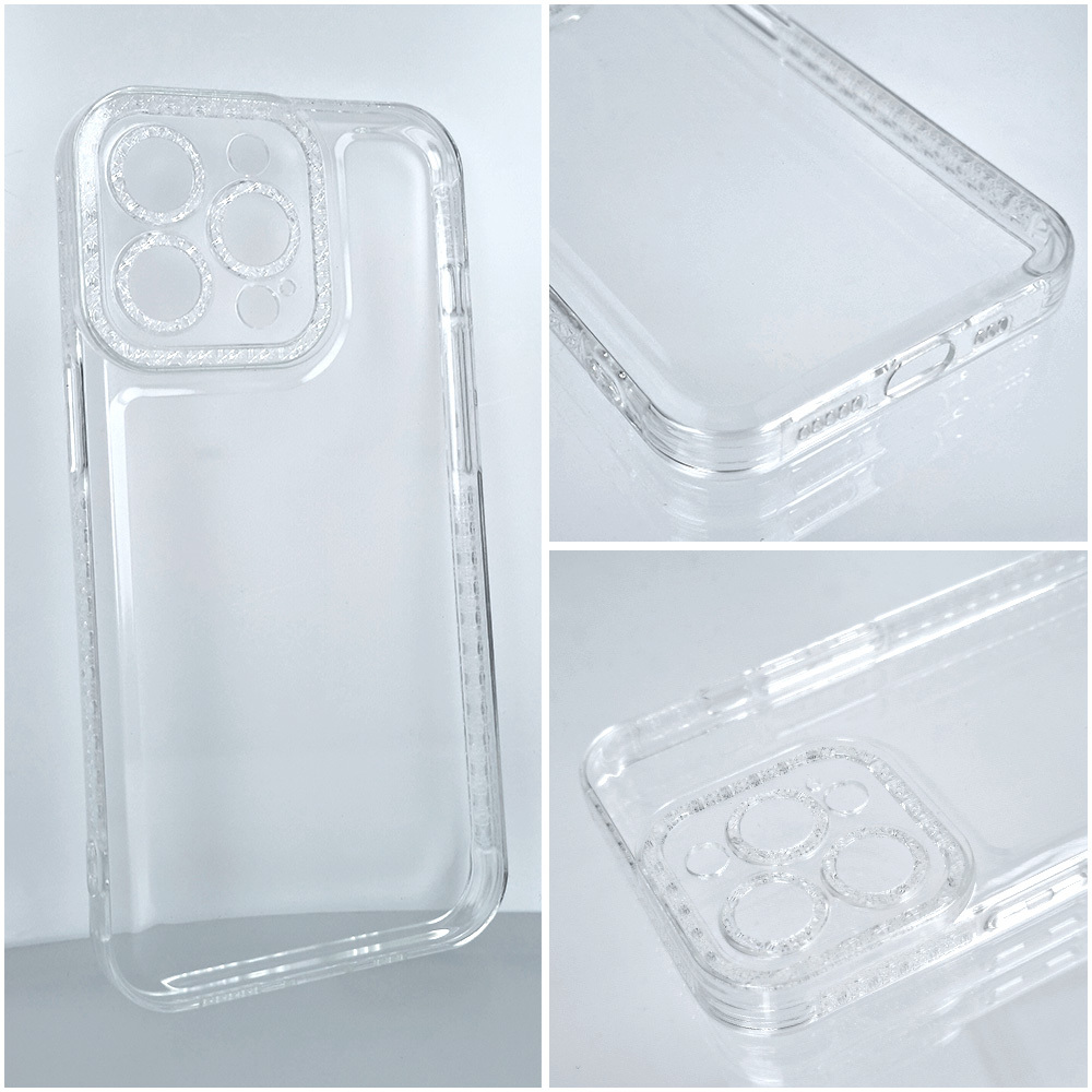 Crystal Diamond 2mm Case do Iphone 12 Pro Przezroczysty