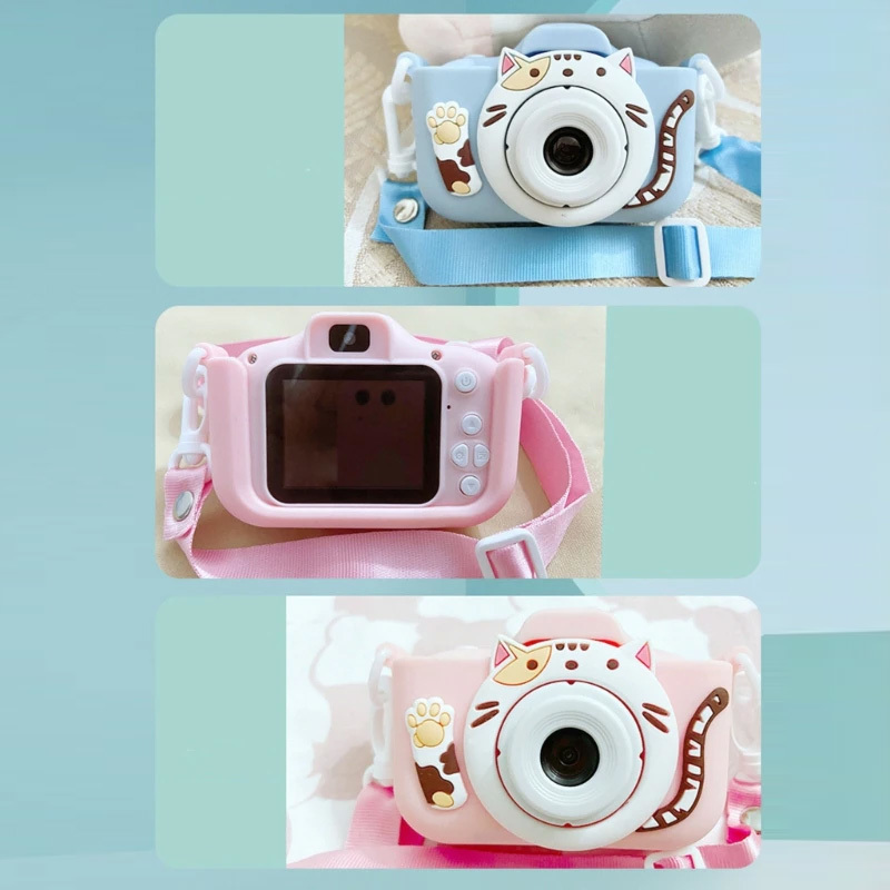 Digital camera for children C10 Cat blue - Toptel Akcesoria GSM