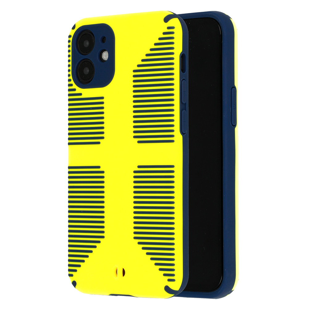 TEL PROTECT Grip Case do Iphone 12 Mini Żółty