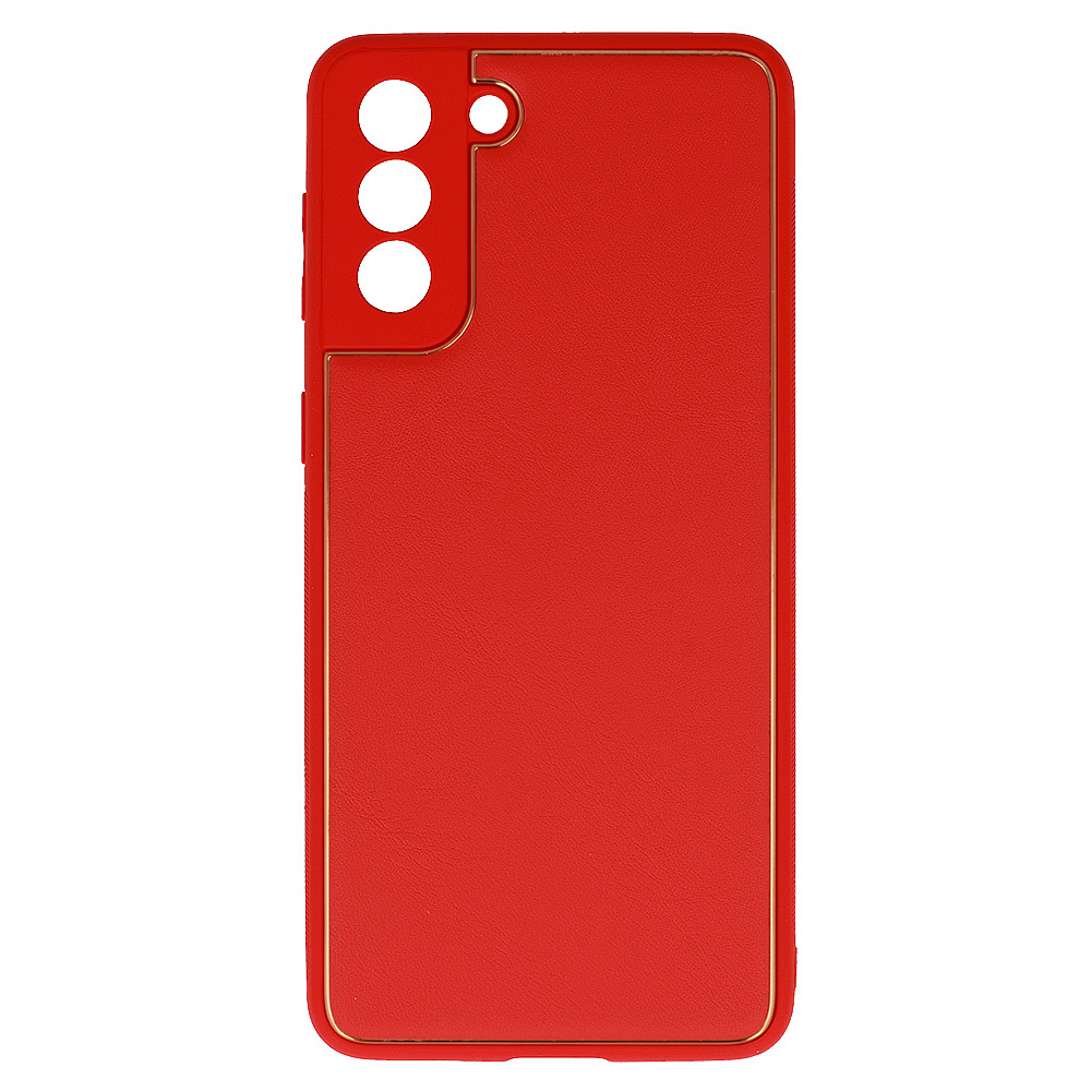 TEL PROTECT Luxury Case do Samsung Galaxy S21 Plus Czerwony