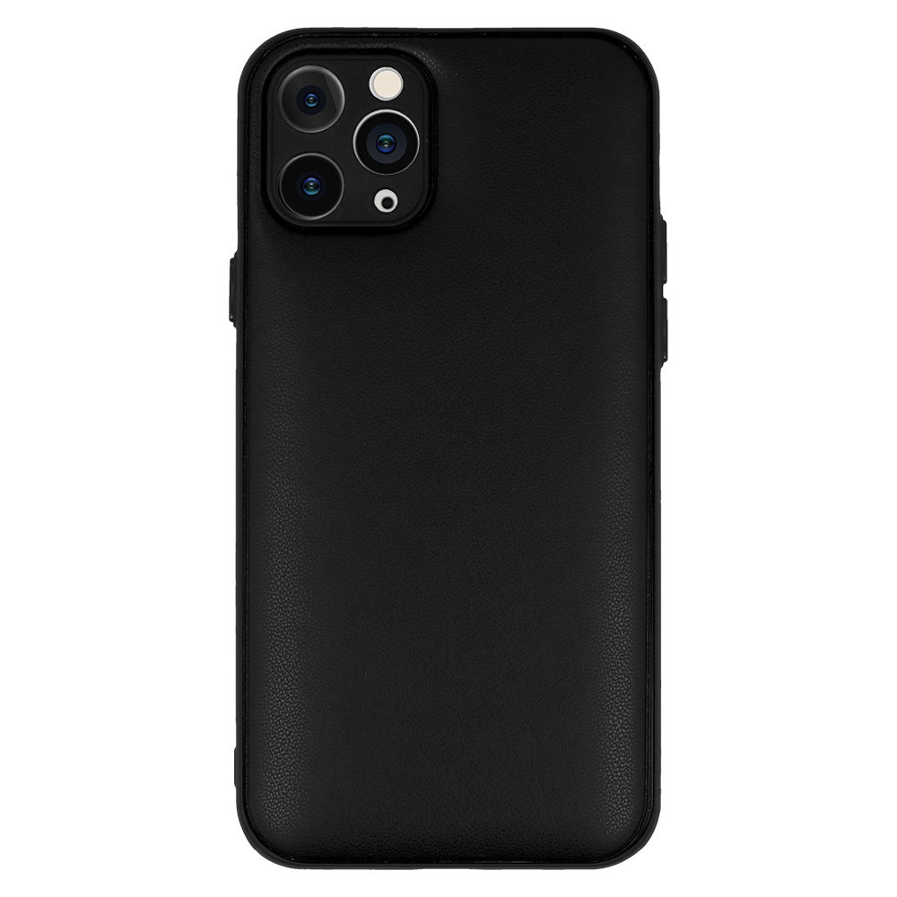 Kryt 3D Leather pro Apple iPhone 11 Pro , design 1 , barva černá