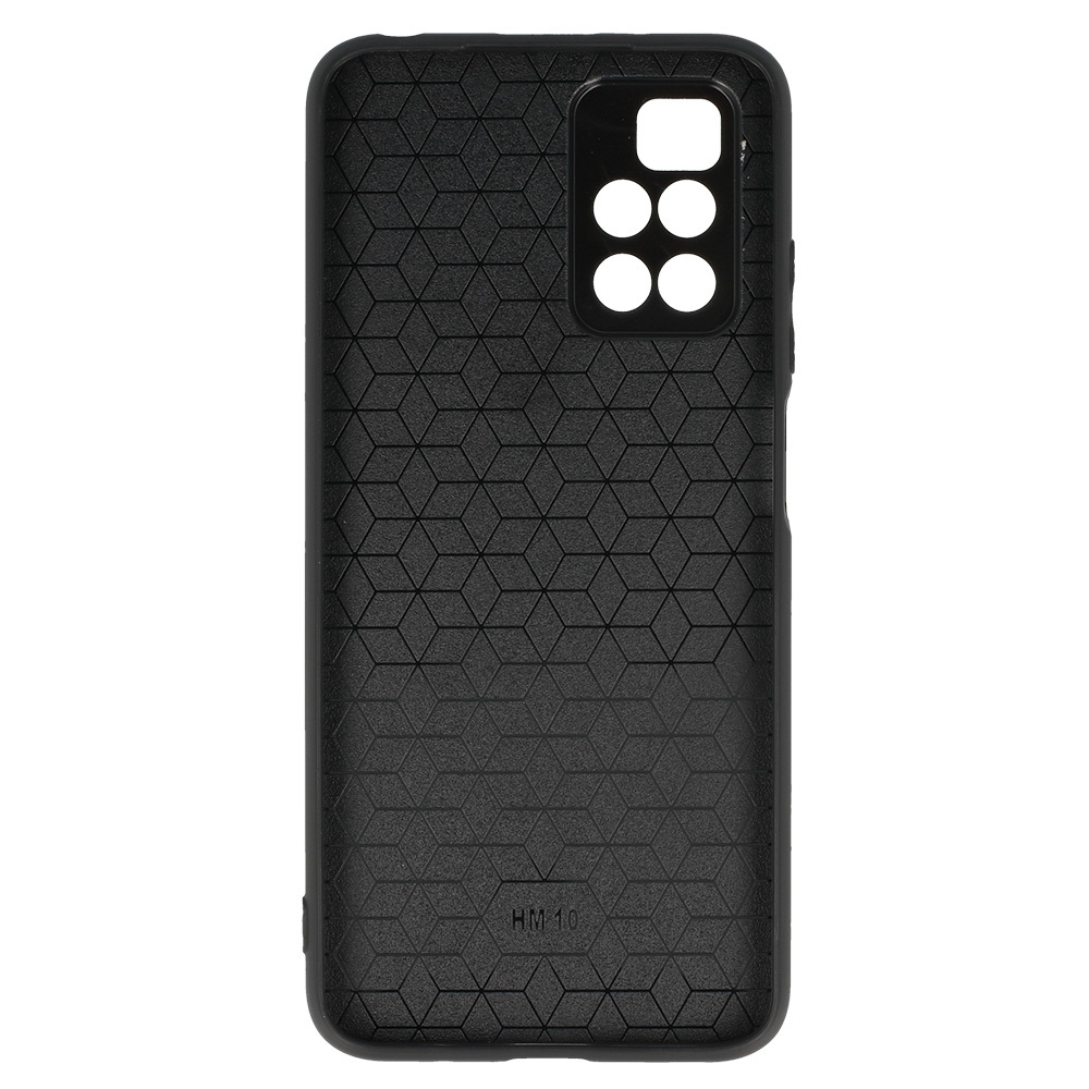 Kryt Carbon Protect pro Xiaomi Redmi 10 , barva černá with , barva červená stripe